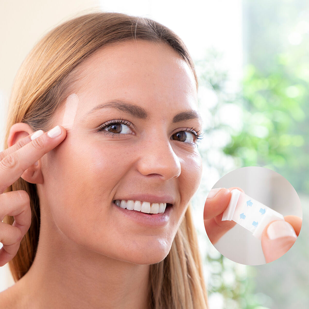 Onzichtbare zelfklevende faceliftpleisters 40 stuks 
