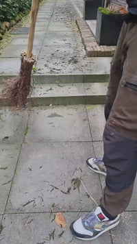 vegen met de drenthe bezem