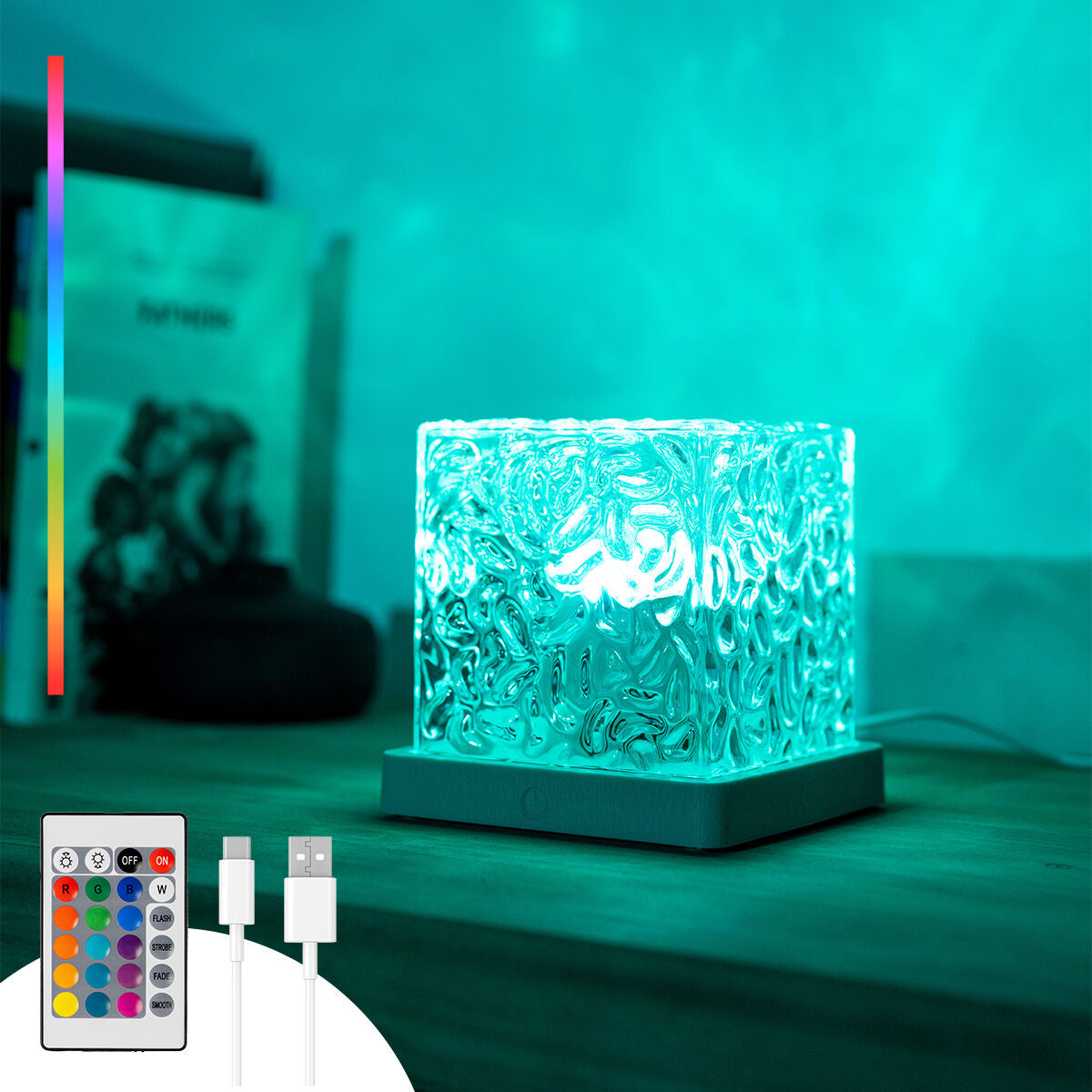 Oplaadbare Northern Lights LED-projector