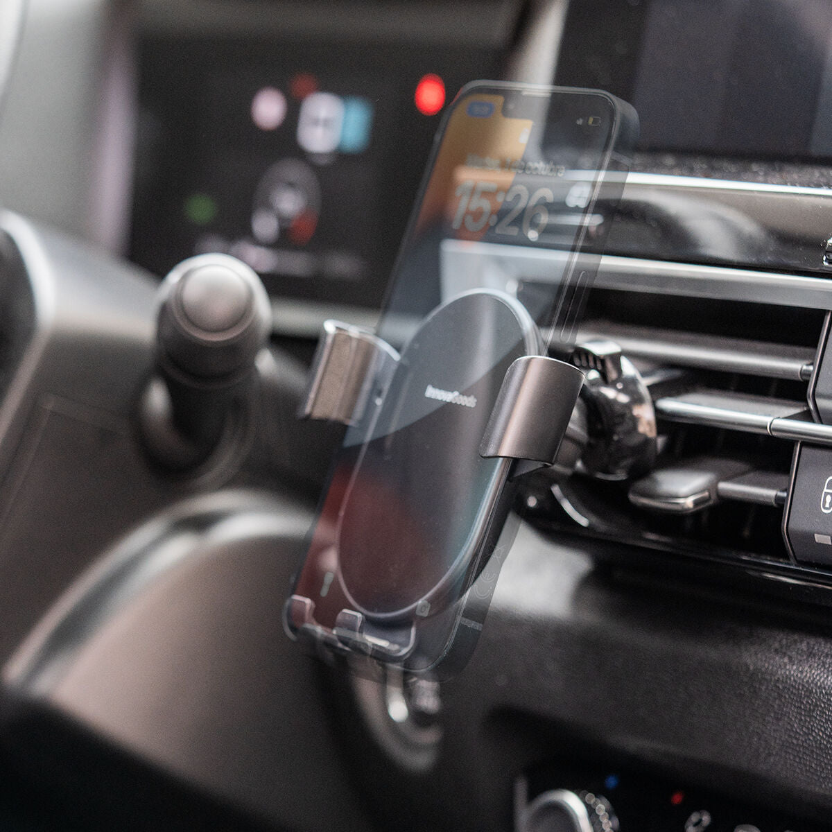 Draadloze snellaadtelefoonhouder voor auto's